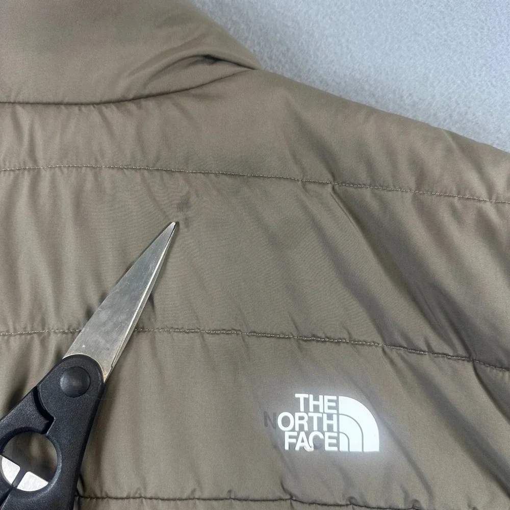 The North Face Mens Aconcagua 3 Down Puffer Jacket Taupe Green XXL NF0A84HZ